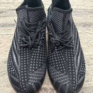 Champion Black and Gray Sneakers with Knit Upper